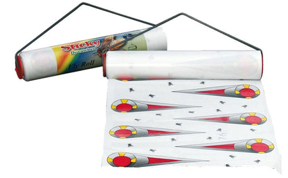 Sticky Stall-Fliegenrolle mit Metallhalterung (9 m)