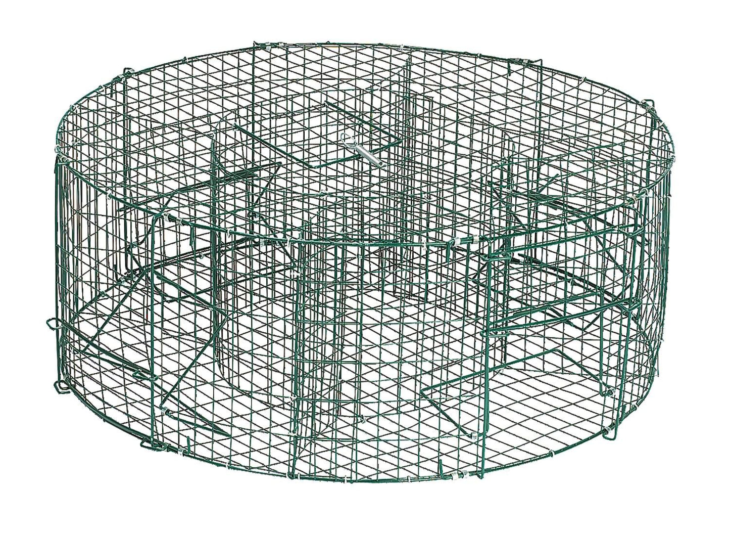 BoxTrap Lebendfalle für Elstern und Raben | 5 Türen (32 cm x 80 cm) | grün