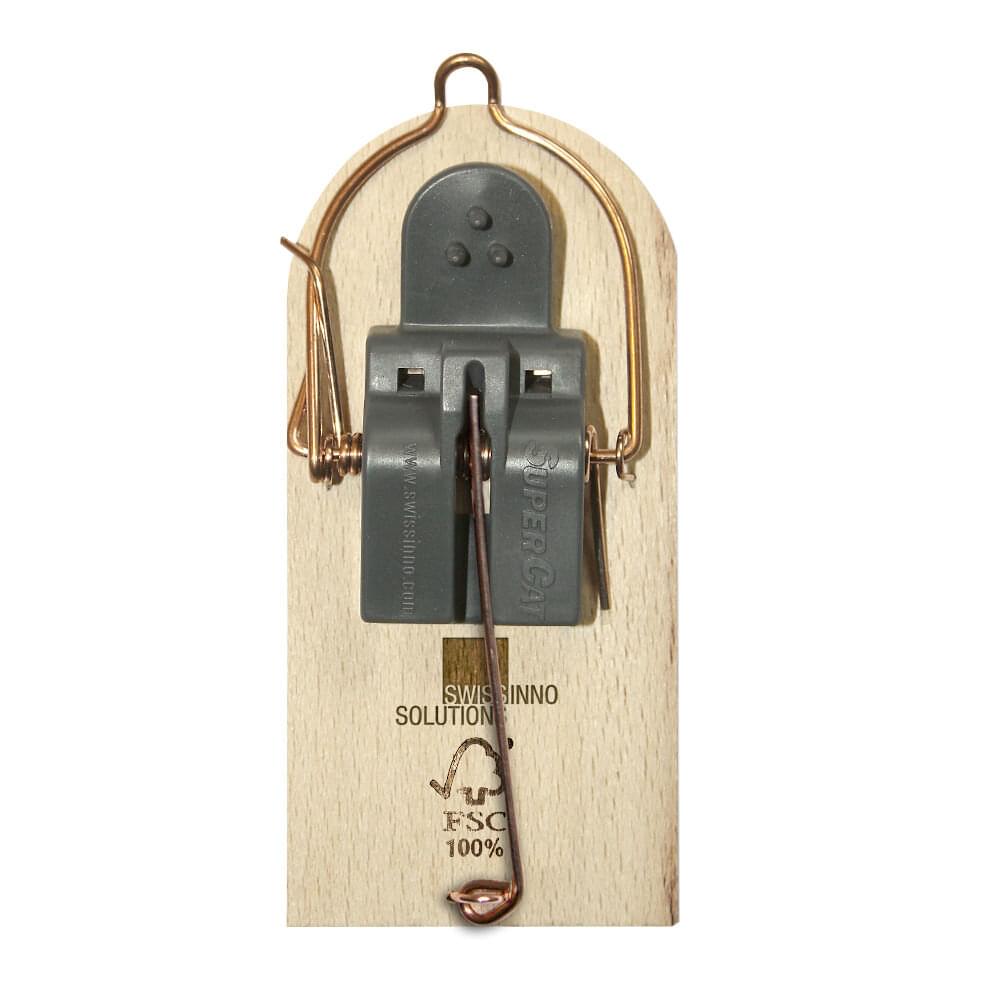 SWISSINNO Mausefalle | FSC- Holz |60 Stück im Karton