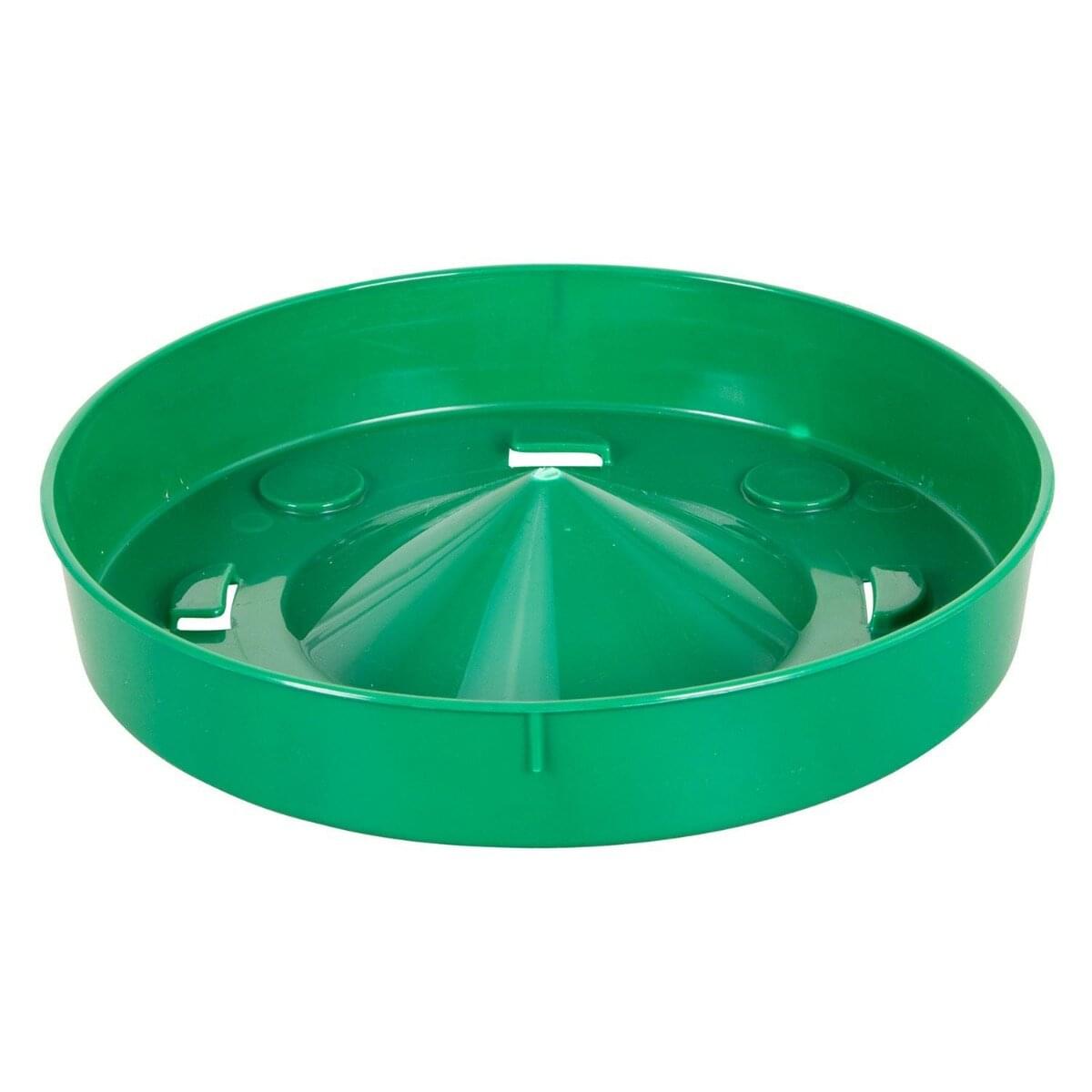 Kunststoff Geflügelfutterautomat ASCOT | grün | (2,5 kg)