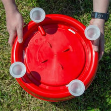 Kunststoff Geflügeltränke COMBO | mit Bajonettverschluss | rot | (6 L)