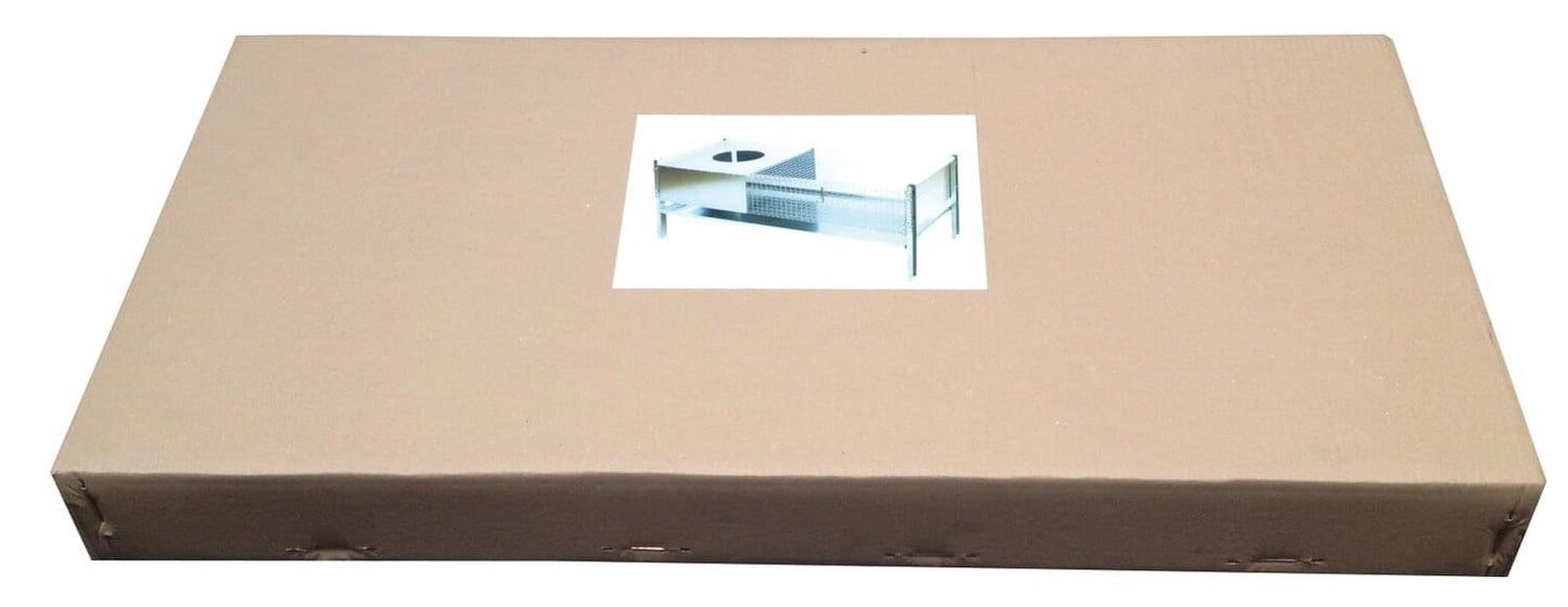 Metall-Aufzuchtbox für Küken und Wachteln (100 cm x 60 cm x 50 cm)