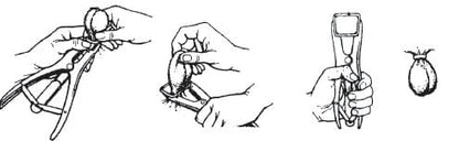 KAMER Gummiringe Kastration (100 Stück)