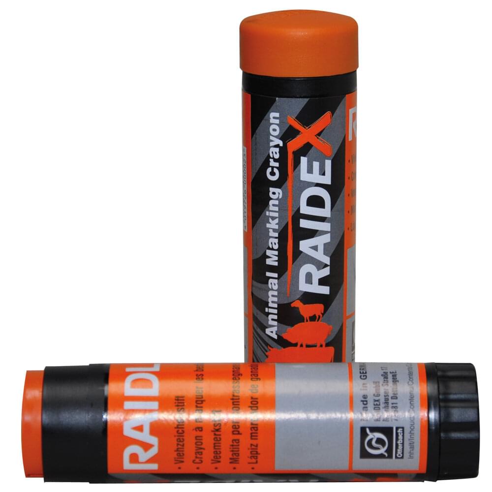 RAIDEX Viehzeichenstift | orange | 10 Stück