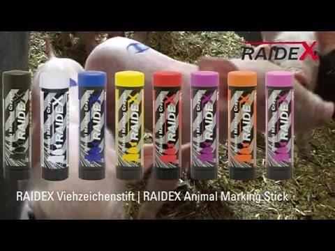 RAIDEX Viehzeichenstift |gelb| 10 Stück