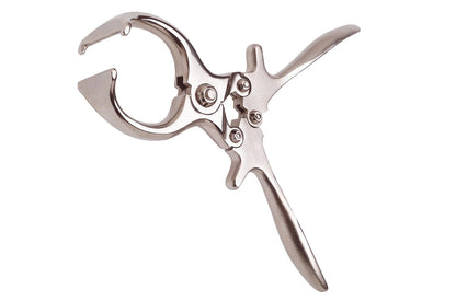 KAMER Kastrationszange aus Stahl | mit Gelenk (23 cm)