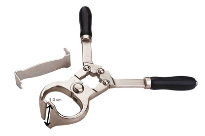 KAMER Kastrationszange aus Stahl | mit Gelenk (30 cm)