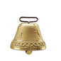 KAMER Messingglocke Alpenstil rund | ø 110 mm | Riemenbreite 50 mm
