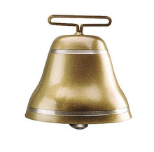 KAMER Stahlglocke rund | Bronzefarben | ø 165 mm | Riemenbreite 82 mm