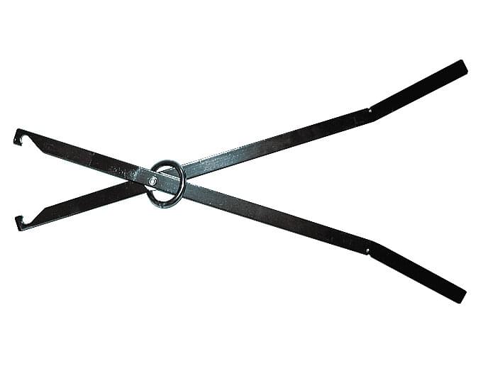 Spannschlüssel mit Stahlring für X-Fallen