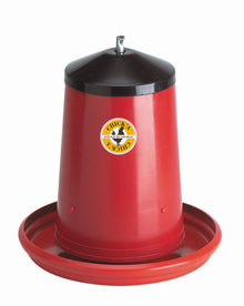 Kunststoff-Futterautomat für Geflügel