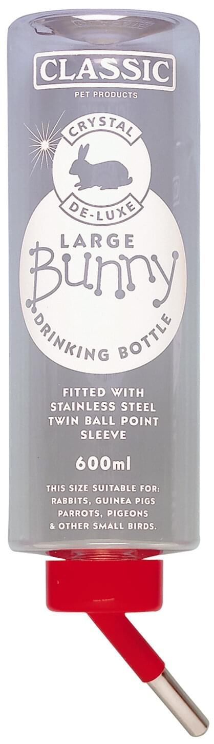 Kaninchentrinkflasche (600 ml) | 12 Stück
