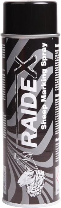 RAIDEX Viehzeichenspray für Schafe (500 ml) | schwarz