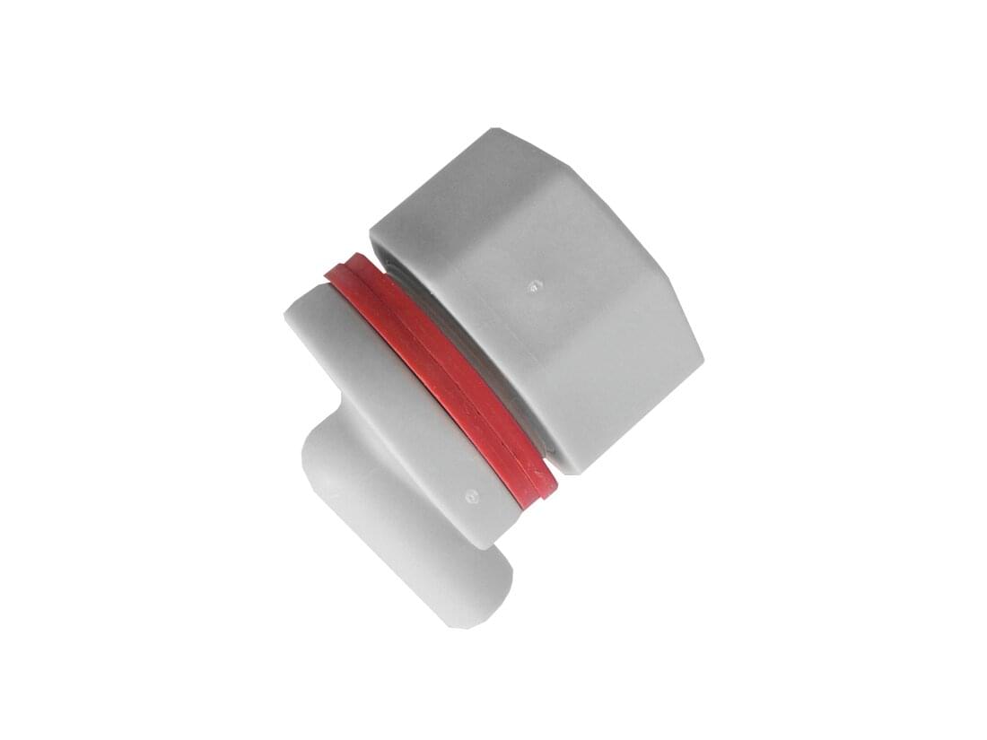 Ventil für Kälbertränkeeimer | grau