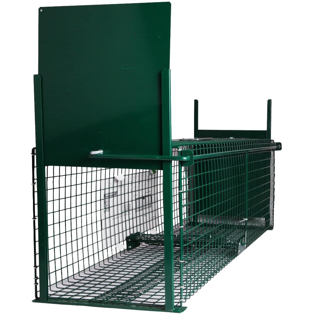 BoxTrap Lebendfalle mit zwei Eingängen (130 x 36 x 47cm)