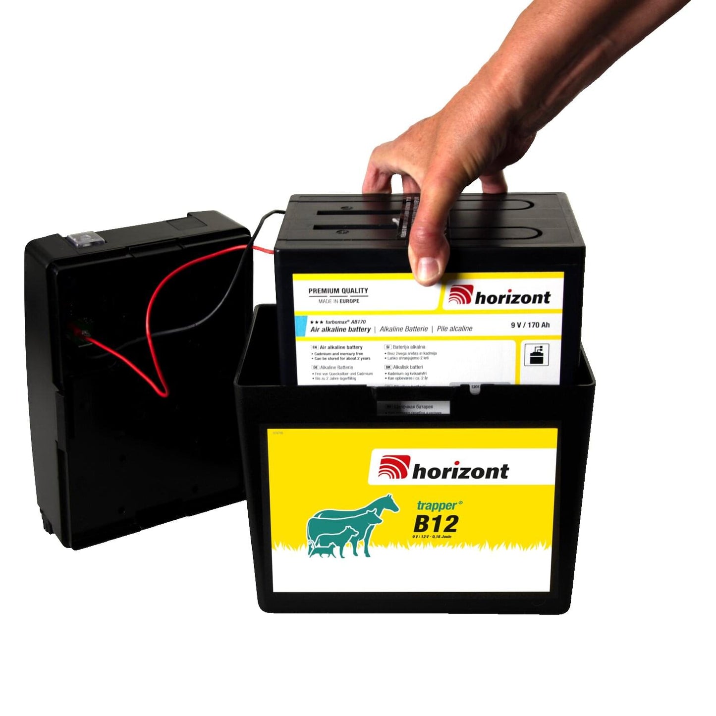 9 V / 12 V Weidezaungerät - trapper® B12