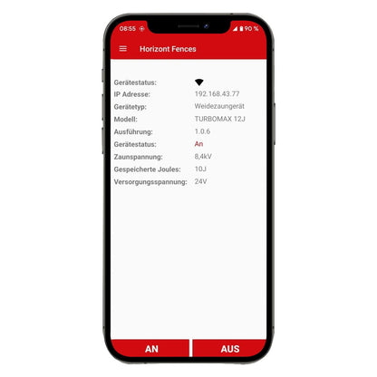 12 V / 230 V WiFi-Weidezaungerät - turbomax® AN800-D