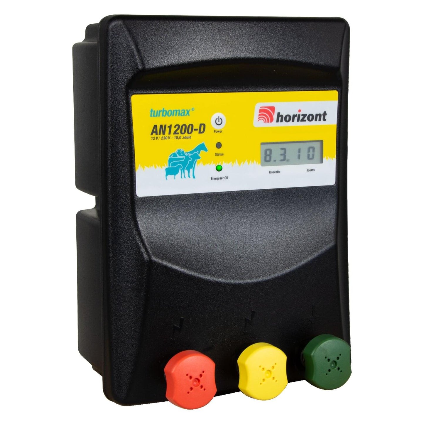 12 V / 230 V WiFi-Weidezaungerät - turbomax® AN1200-D