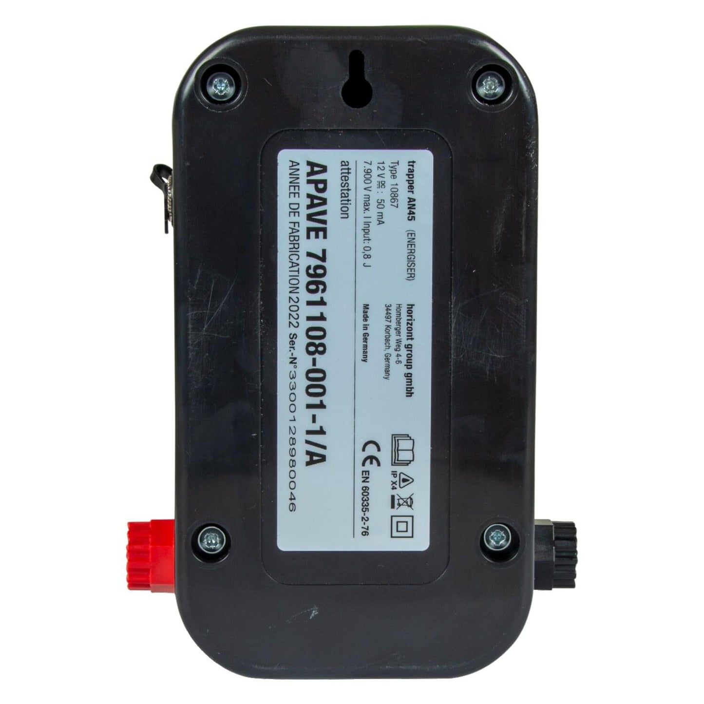 12 V / 230 V Weidezaungerät - trapper® AN45