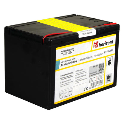 9 V Alkaline-Batterie | turbomax® AB150 (9 V / 150 Ah)