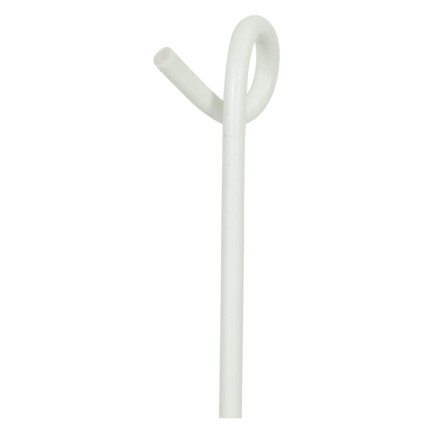 Stahlpfahl Pigtail I 105 cm I weiß I 30 Stück