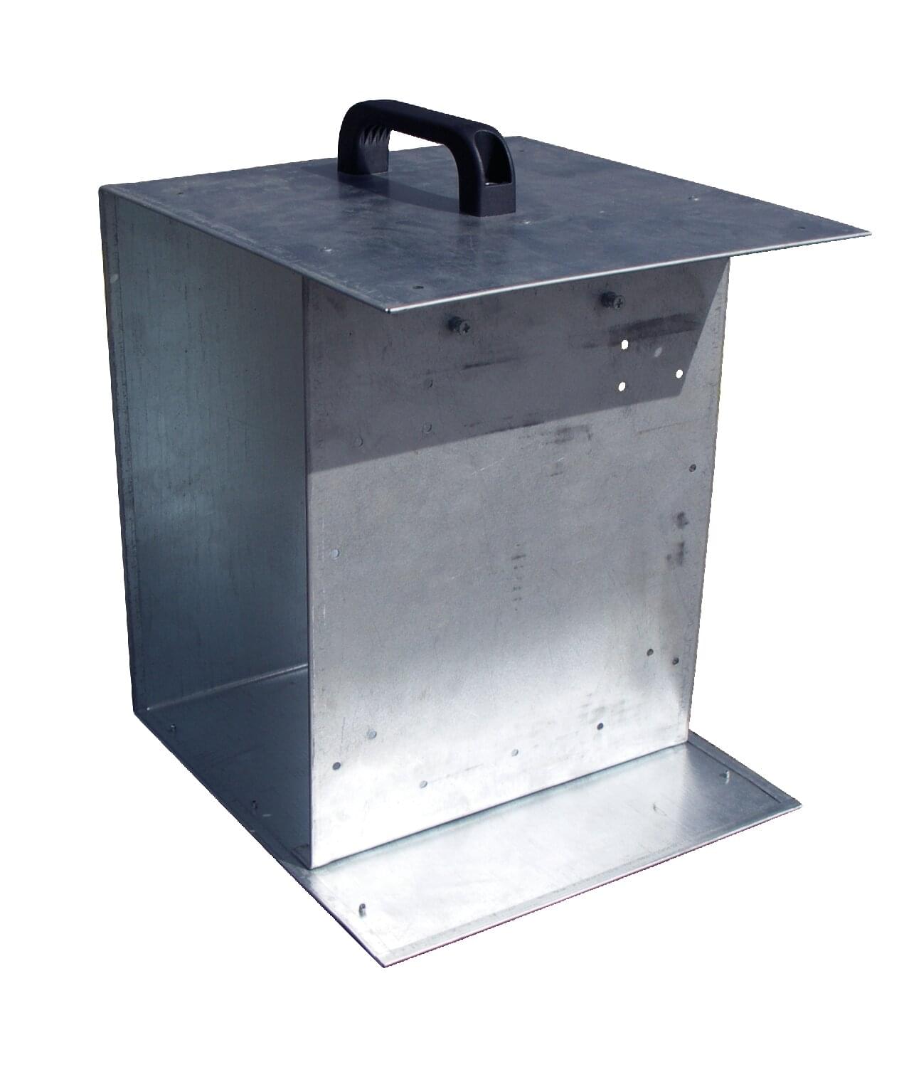 Verzinkte Tragebox für 12 Volt Geräte
