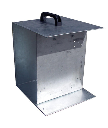 Verzinkte Tragebox für 12 Volt Geräte