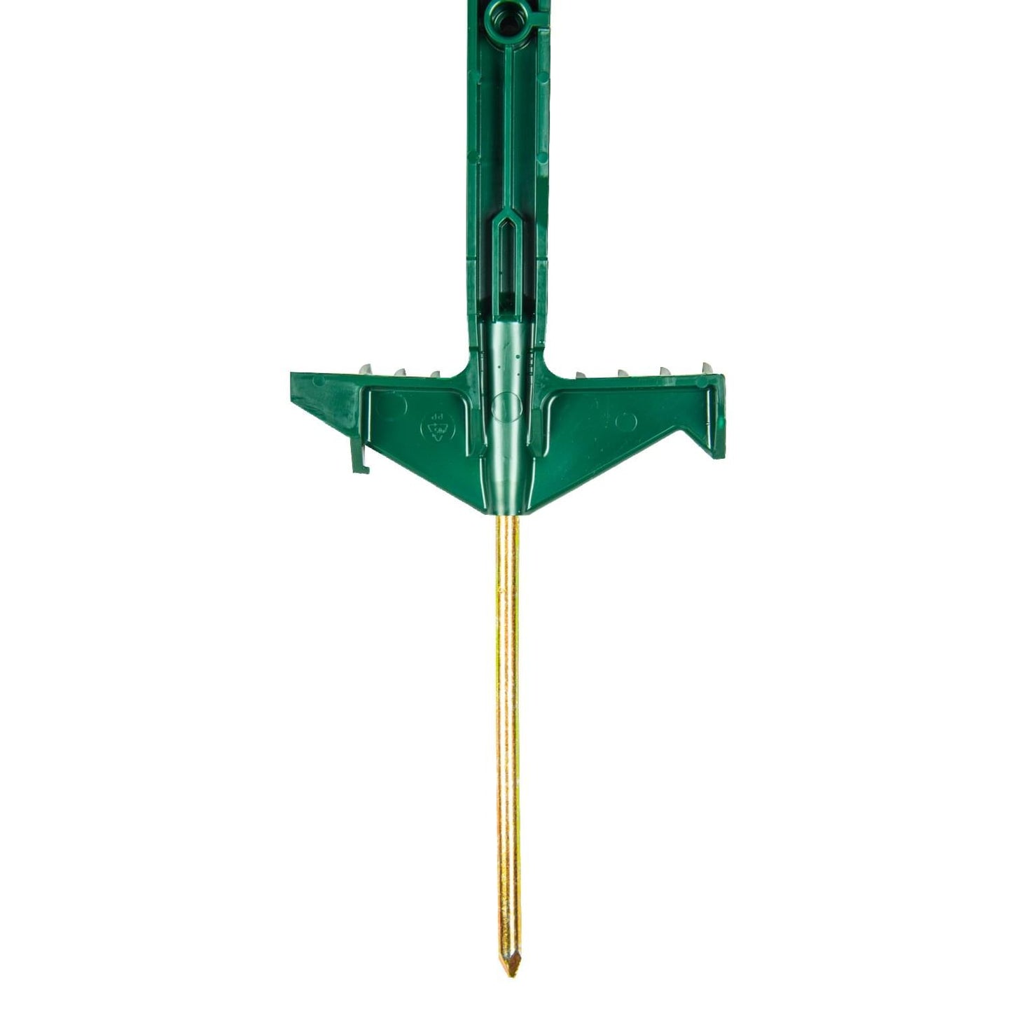 Kunststoffpfahl ranger® I 138 cm I grün I 5 Stück | Doppeltritt