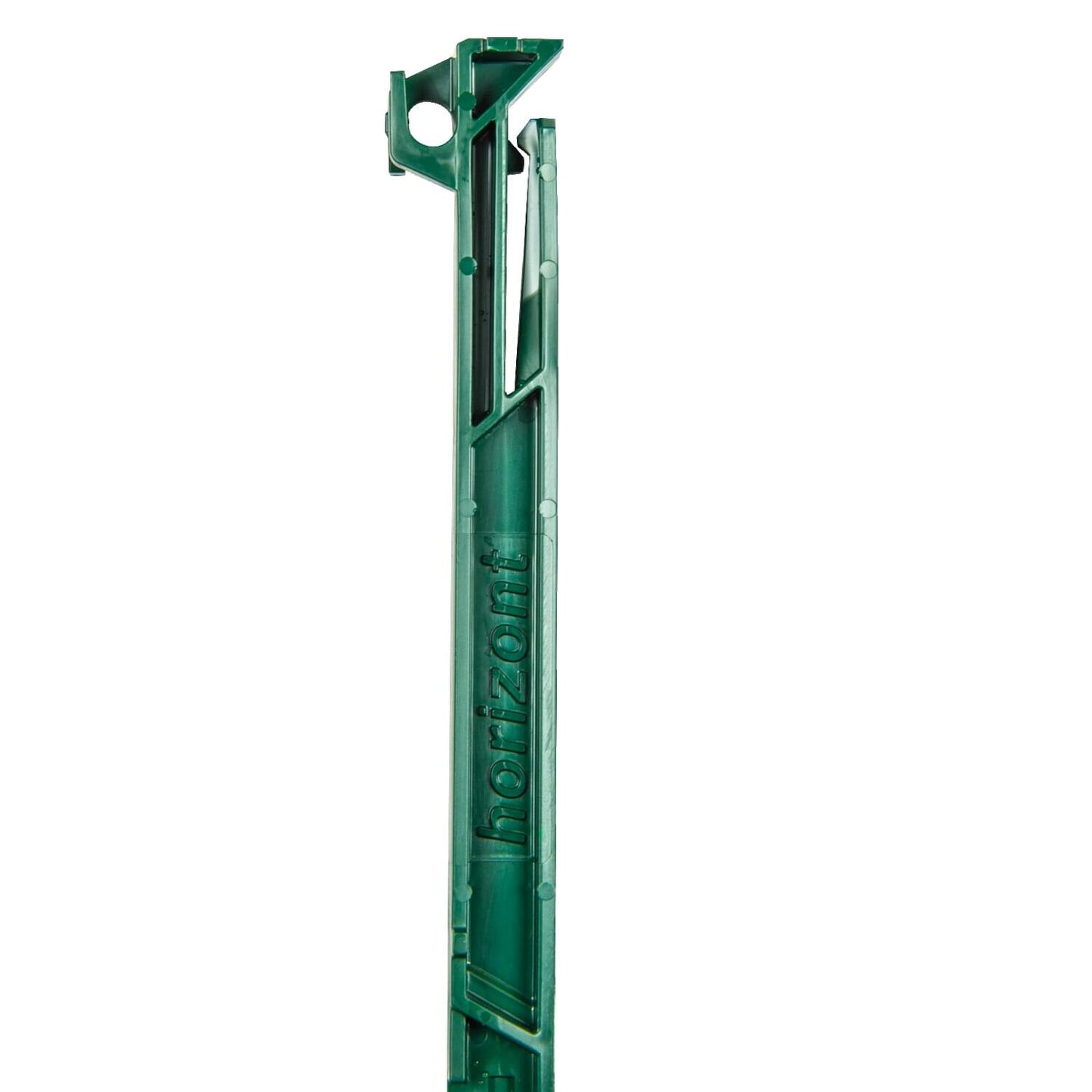 Kunststoffpfahl ranger® I 138 cm I grün I 5 Stück | Doppeltritt