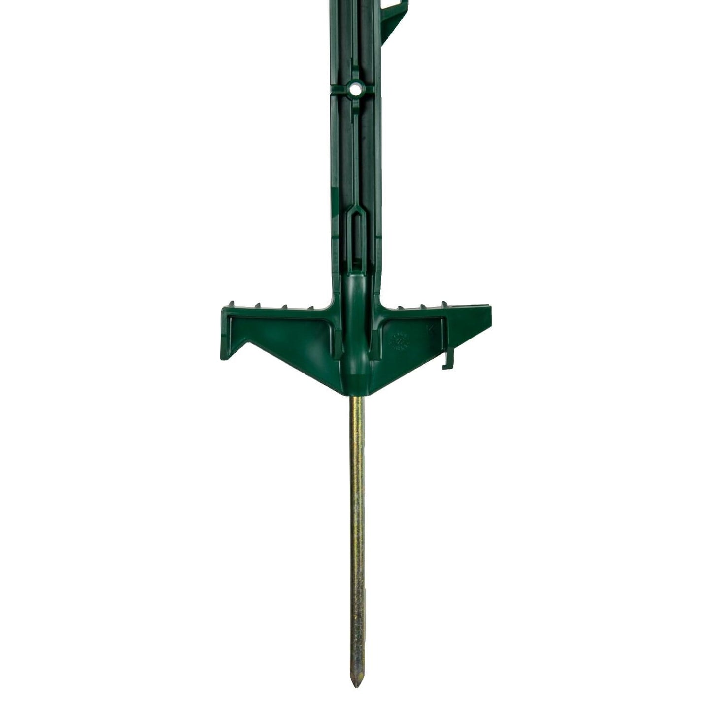 Kunststoffpfahl ranger® I 71 cm I grün I 5 Stück| Doppeltritt