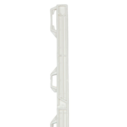 Kunststoffpfahl ranger® I 71 cm I weiß I 5 Stück | Einzeltritt