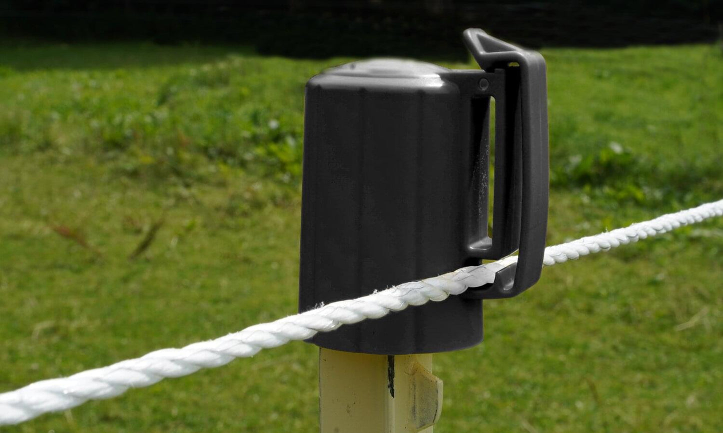 Top- Isolator für T Posts | schwarz | 25 Stück im Beutel