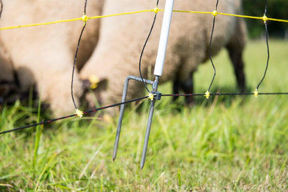 Schafnetz horinetz high energy | 90 cm hoch | 50 m lang | Doppelspitze | elektrifizierbar