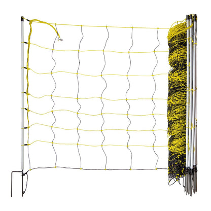 Schafnetz horinetz high energy | 90 cm hoch | 50 m lang | Doppelspitze | elektrifizierbar