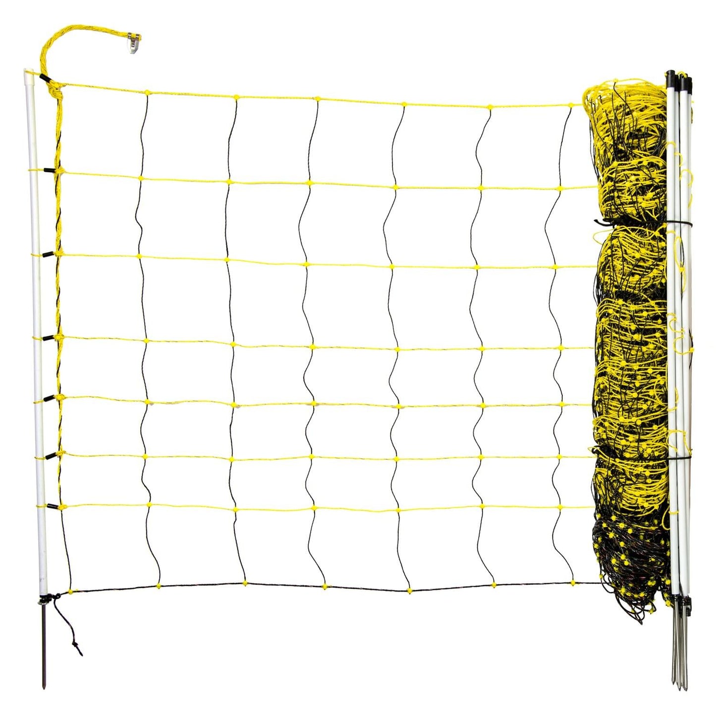 Schafnetz horinetz high energy | 90 cm hoch | 50 m lang | Einzelspitze | elektrifizierbar