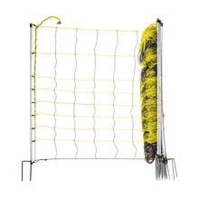 Schafnetz horinetz high energy mit Erdungsleiter | 105 cm hoch | 50 m lang | Doppelspitze | elektrifizierbar