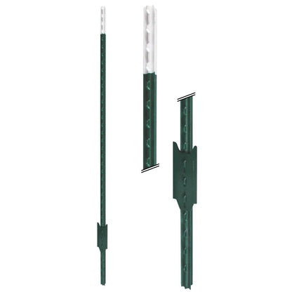 T-Pfosten PRO │ Metallpfahl │ 1,50 m │ grün │ 1 Stück