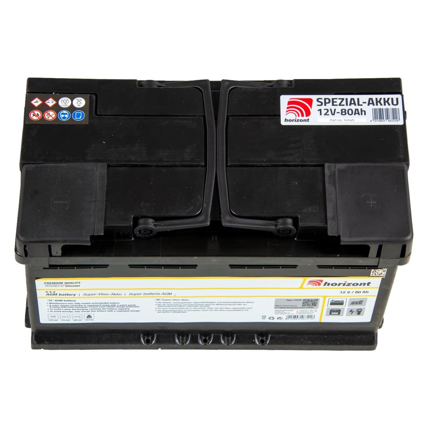 AGM Akku | 12 V / 80 Ah