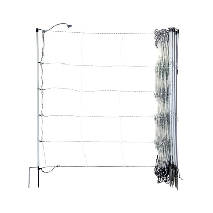 Schafnetz turbomax high energy | 105 cm hoch | 50 m lang | Doppelspitze | elektrifizierbar