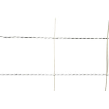 Schafnetz turbomax ® high energy braided plus earth mit Erdungsleiter | 90 cm hoch | 50 m lang | Doppelspitze | elektrifizierbar