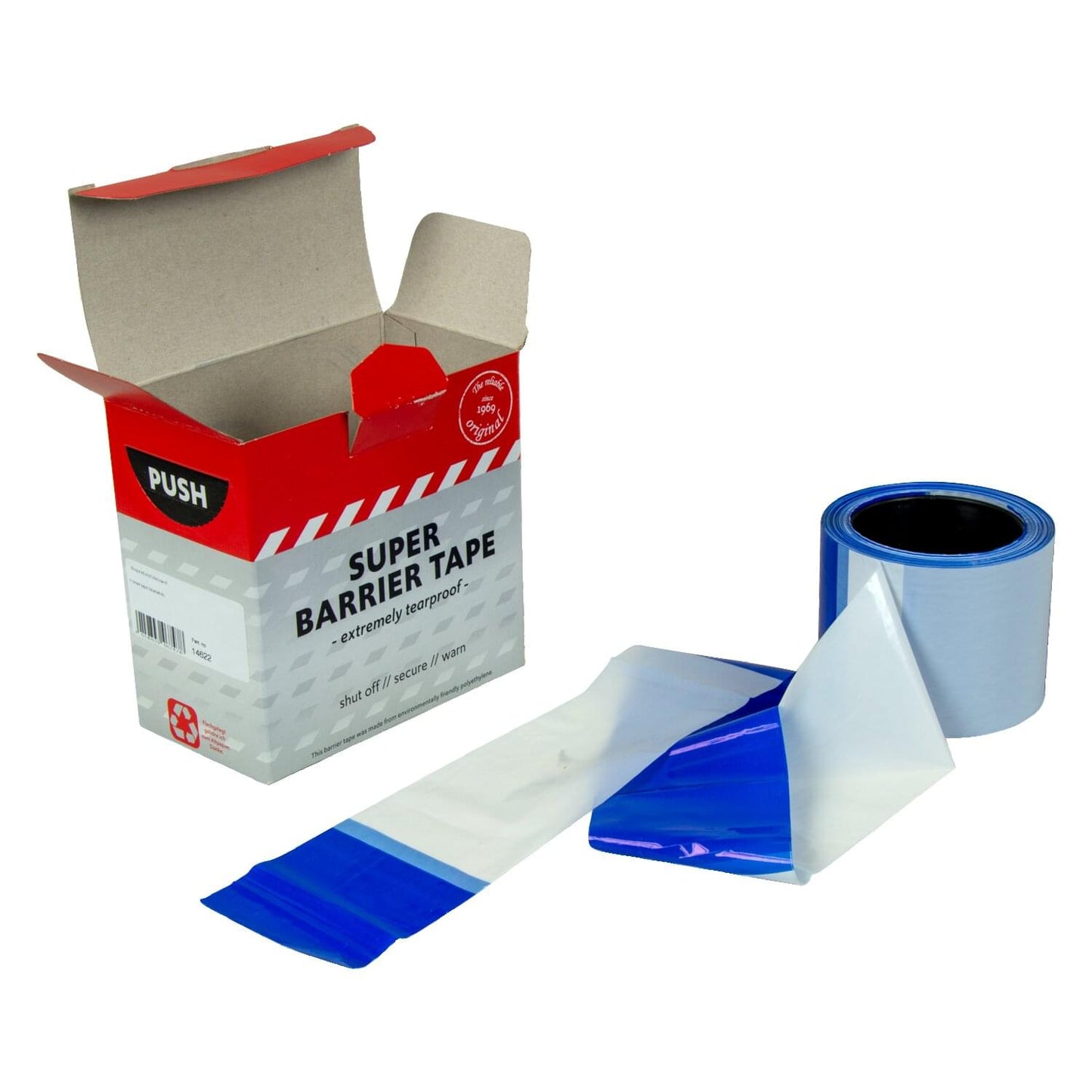 Herdenschutzband | blau / weiß (100 m)