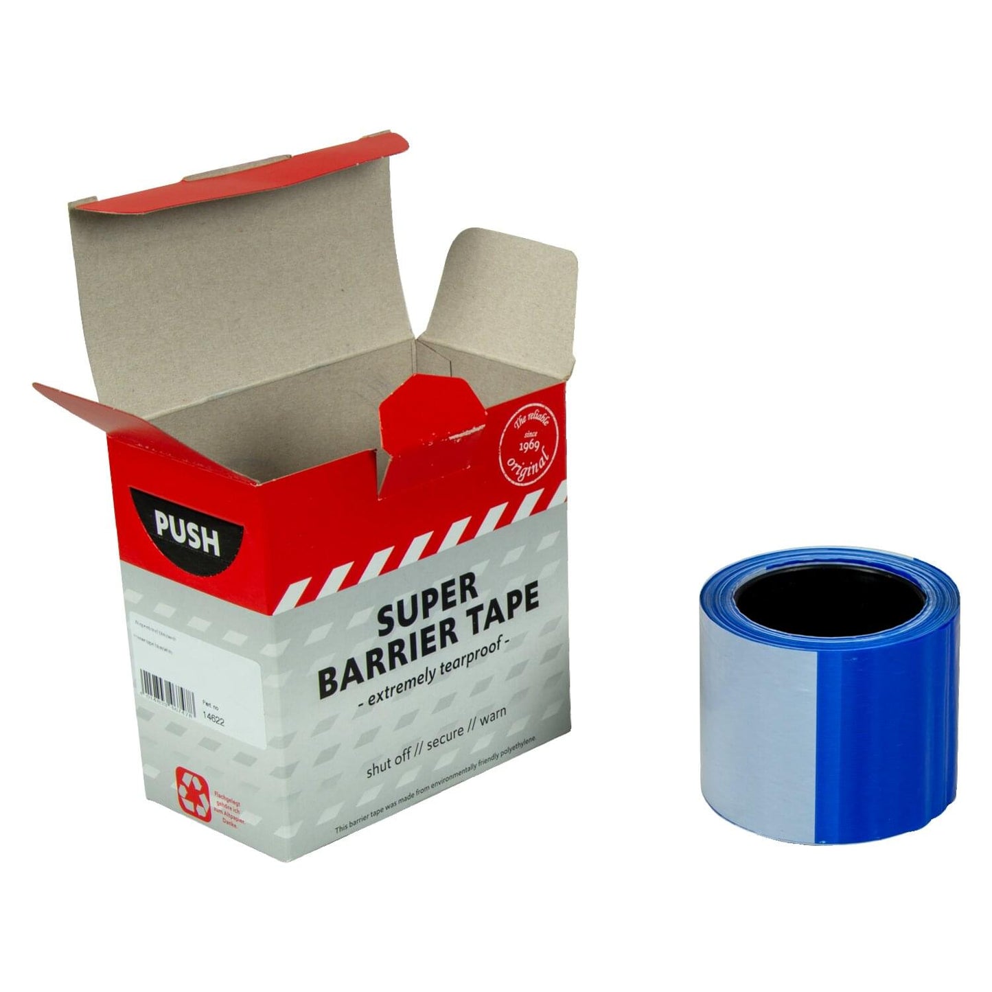 Herdenschutzband | blau / weiß (100 m)