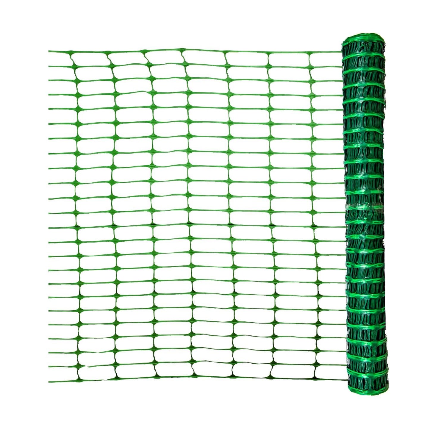 Absperrzaun | 50 m lang | 1 m hoch | grün | ohne Pfähle