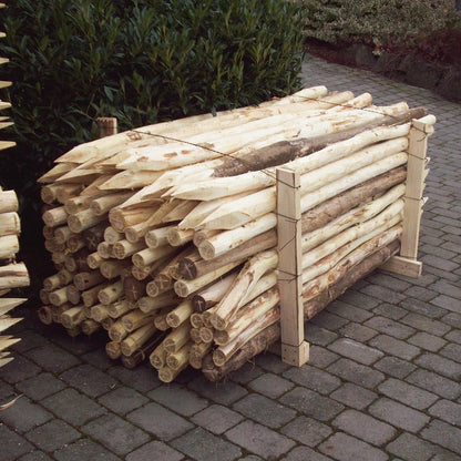 Robinien-Pfahl (rund) | Ø 7 cm | 200 cm (150 Stück / Palette)