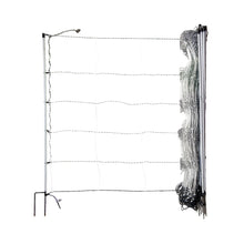 Schafnetz turbomax ® high energy braided plus earth mit Erdungsleiter | 105 cm hoch | 50 m lang | Doppelspitze | elektrifizierbar