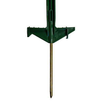 Weidezaunpfahl GREENPost | 108 cm hoch | 10 Stück | Doppeltritt