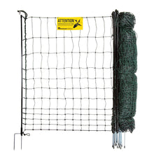 Geflügelnetz farmer® | Fiberglaspfähle| 110 cm hoch | 50 m lang | Doppelspitze | elektrifizierbar
