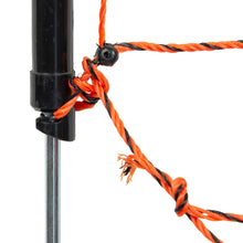 Schafnetz farmer®| Fiberglaspfähle | 90 cm hoch | 50 m lang | elektrifizierbar | Einzelspitze