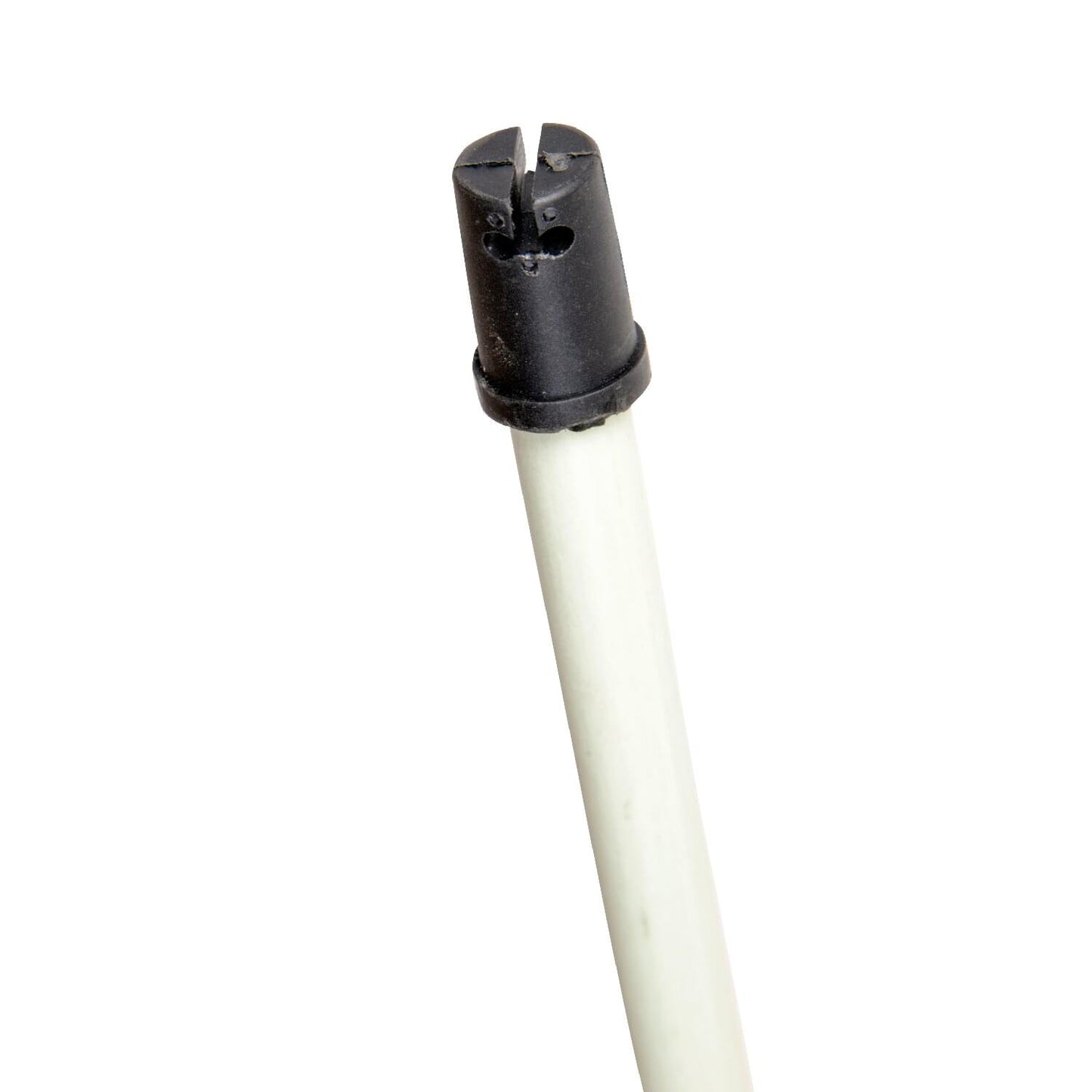 Ersatzpfahl für Elektronetze | Fiberglas | weiß| Doppelspitze | 90 cm über Boden (5 Stück)