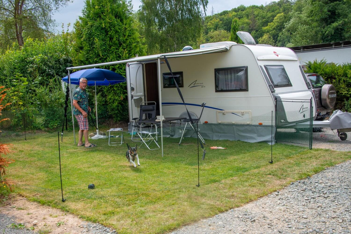 Tor für Begrenzungszäune | Doppelspitze | nicht elektrifizierbar